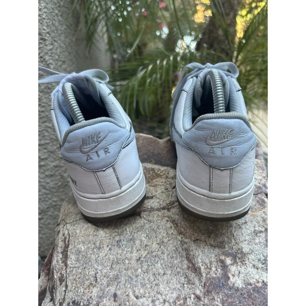 Nike Air Force One 7 Leather Women's White Leather Unisex